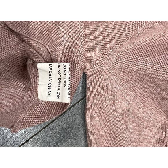 Revolve Petal & Pup Ayers wide leg knitted Y2K Set Light Pink M/L A003953 - Picture 11 of 13